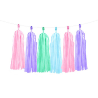 Girlang Tassel Pastell