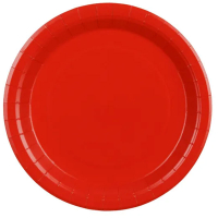 Tallrikar röda 6-pack