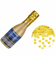 Konfettikanon Champagneflaska