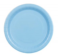 Assiett 18 cm ljusblå 6-pack