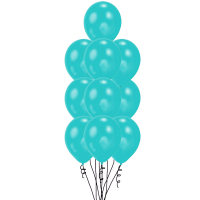 Ballongbukett helium 10 ballonger