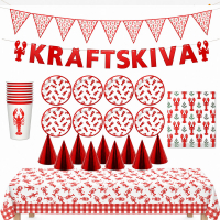 Kräftskiva för 8 personer