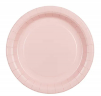 Assietter ljusrosa 6-pack