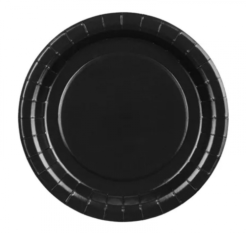 Assitter svart 6-pack i gruppen Festartiklar / Dukning / Engångsartiklar hos PARTAJSHOP AB (tpp90-010)