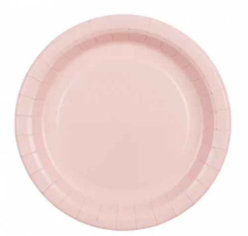 Assietter ljusrosa 6-pack i gruppen Festartiklar / Dukning / Engångsartiklar hos PARTAJSHOP AB (tpp90-081s)