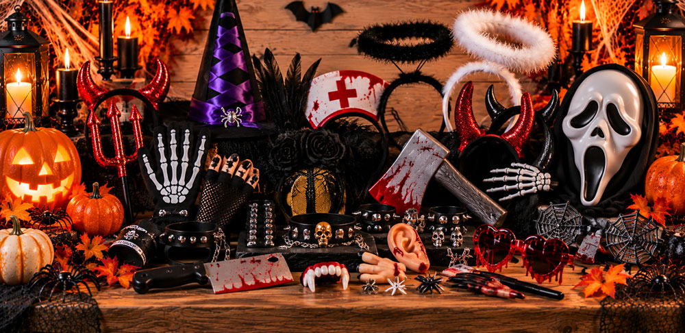 Halloweentillbehör