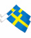 Bilflagga studenten Sverige 2-pack