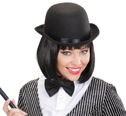 Plommonstop klassisk svart