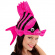 Hatt Tropisk Fisk Rosa Hatt Tropisk Fisk Rosa