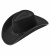 Cowboyhatt Svart med nitar Cowboyhatt Svart med nitar