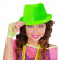 Hatt grön med paljetter Hatt grön med paljetter