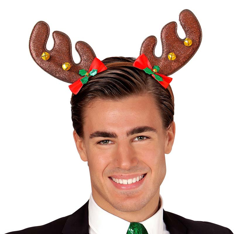 Diadem Renhorn med bjällror