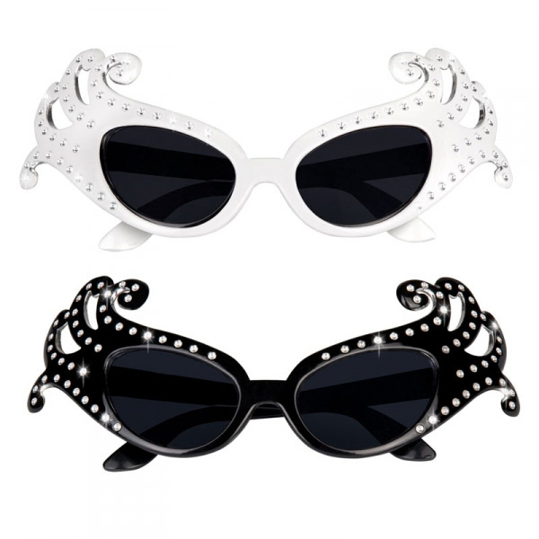 GLASÖGON 50-TAL VIT eller SVART