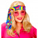 Peruk Hippie med hårband Blond Peruk Hippie med hårband Blond
