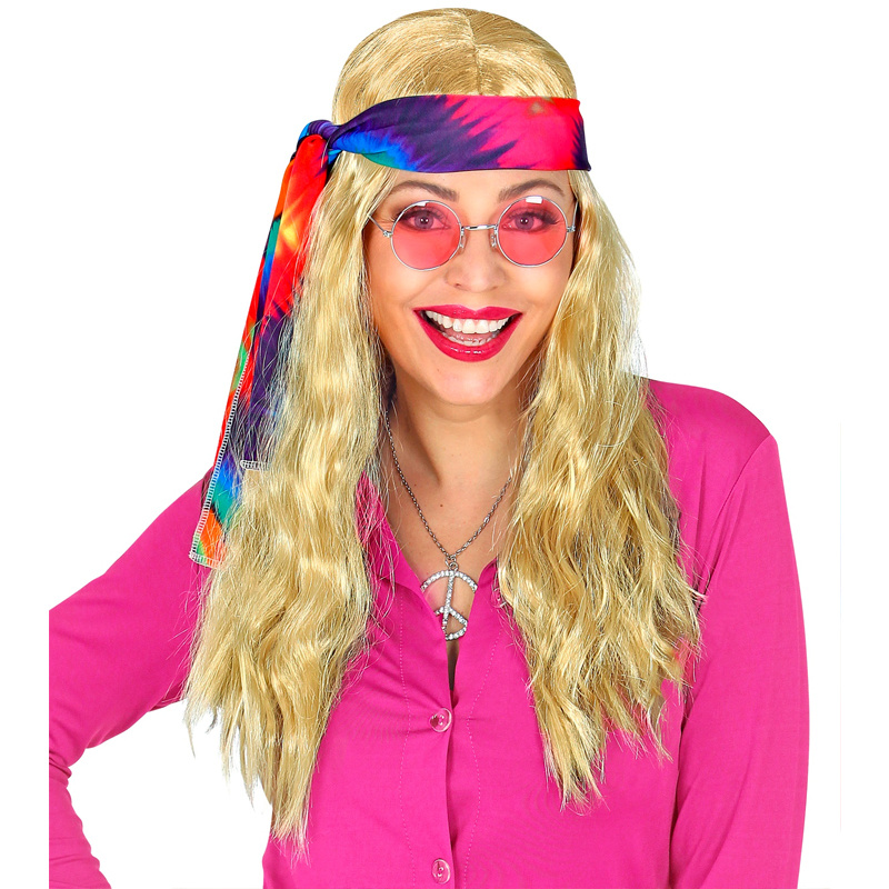 Peruk Hippie Blond 