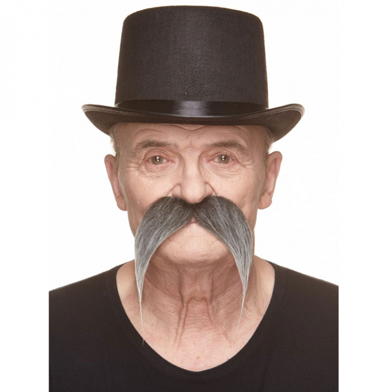 Mustasch Grå Mexico