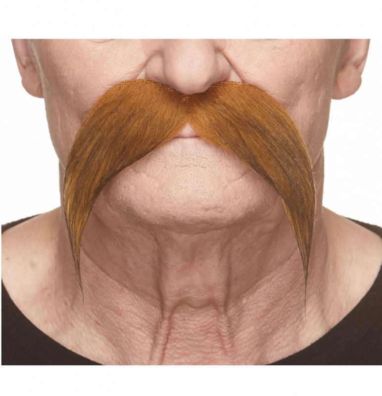 Mustasch Brun Cowboy