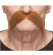 Mustasch Brun Cowboy Mustasch Brun Cowboy