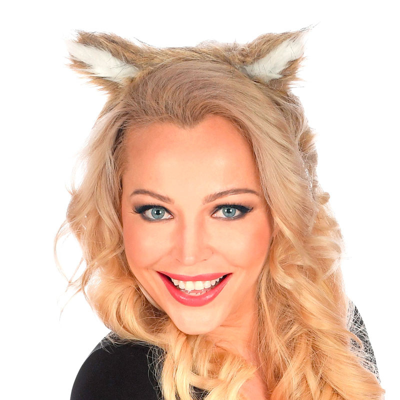 Djurkit Varg Diadem & Svans