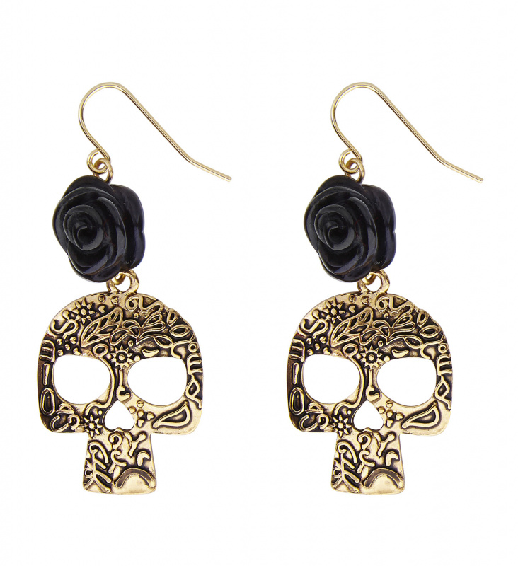 Örhängen Dödskalle 