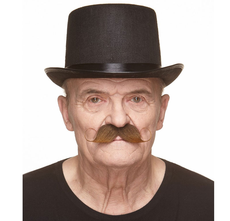 Mustasch Detektiv Knorr Brun