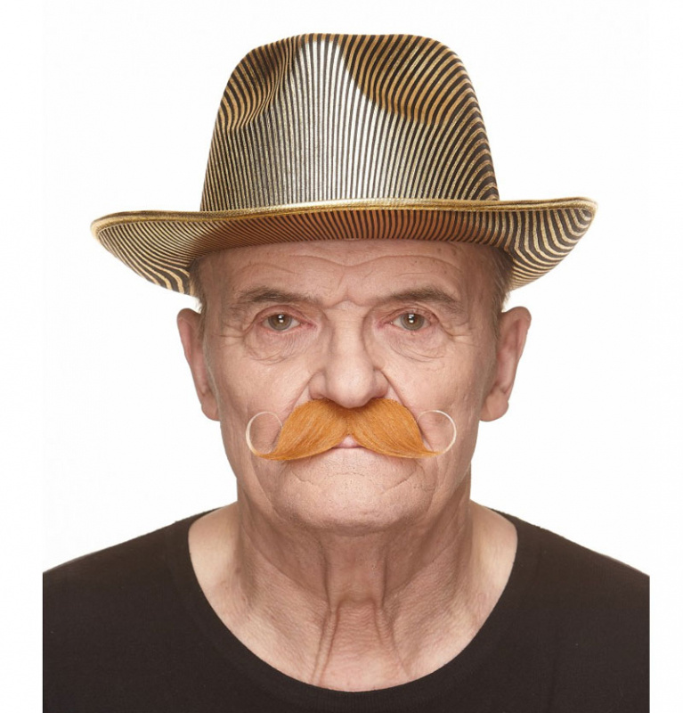 Mustasch Detektiv Knorr Röd