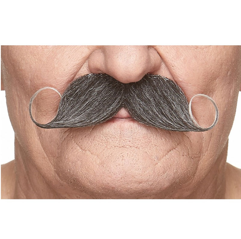 Mustasch Detektiv Knorr Grå