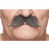 Mustasch Detektiv Knorr Grå Mustasch Detektiv Knorr Grå