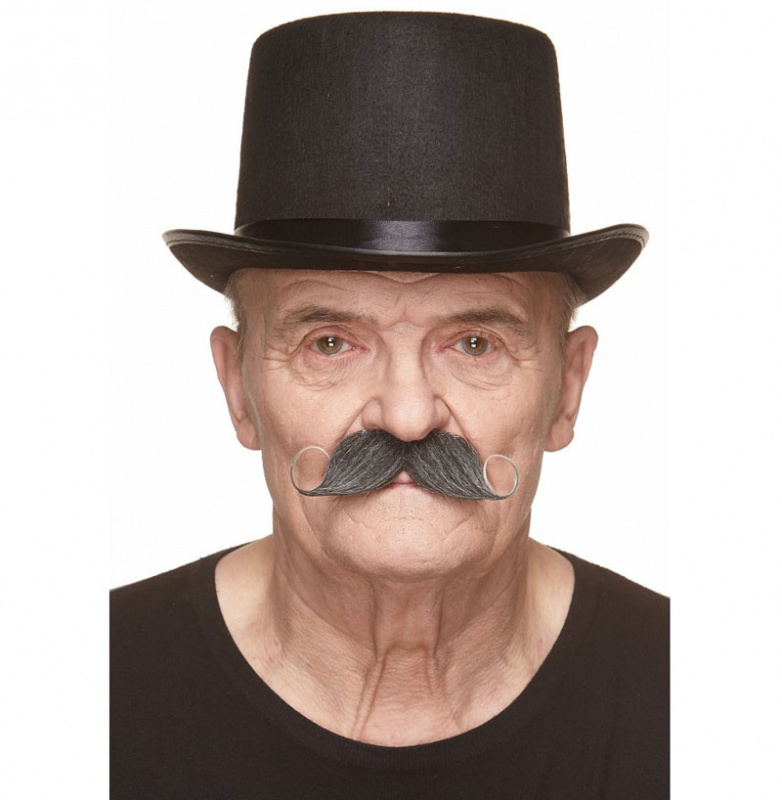 Mustasch Detektiv Knorr Grå