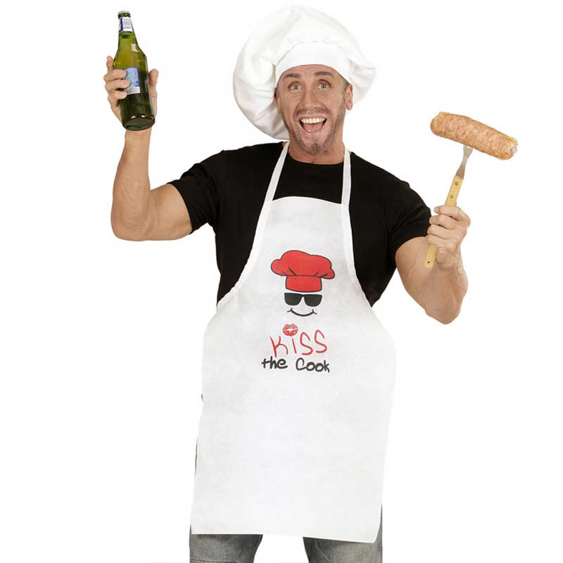 Förkläde Kiss the cook
