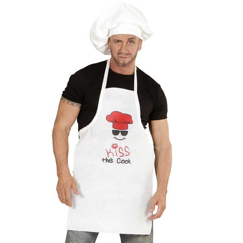 Förkläde Kiss the cook
