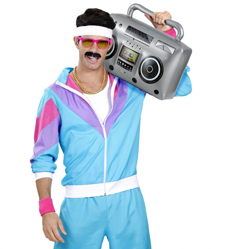 Uppblåsbar Bom Box Retro