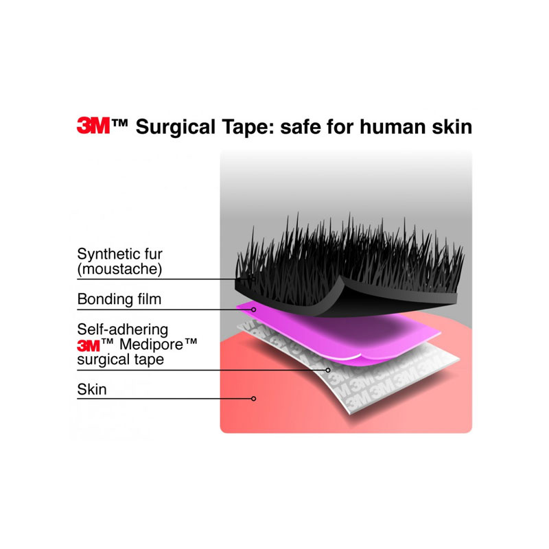Vingaskägg de lux Röd/Blond
