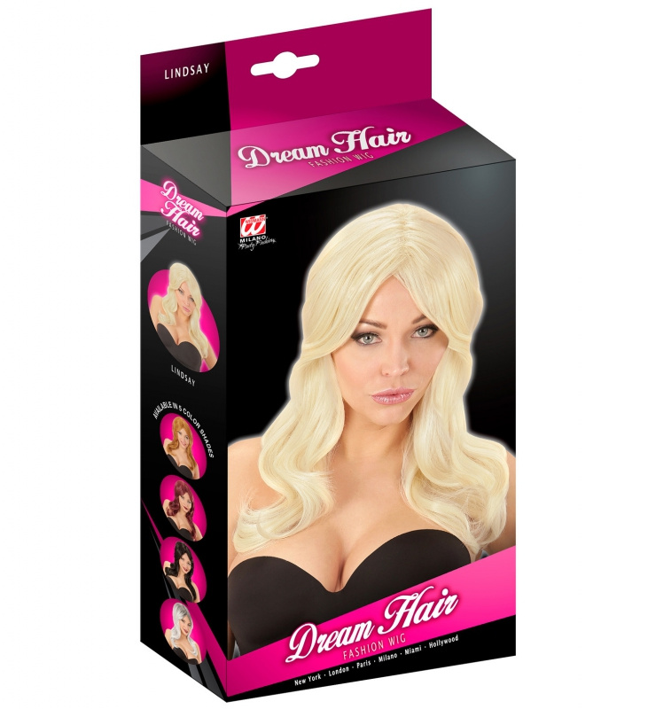 Peruk Blond delux