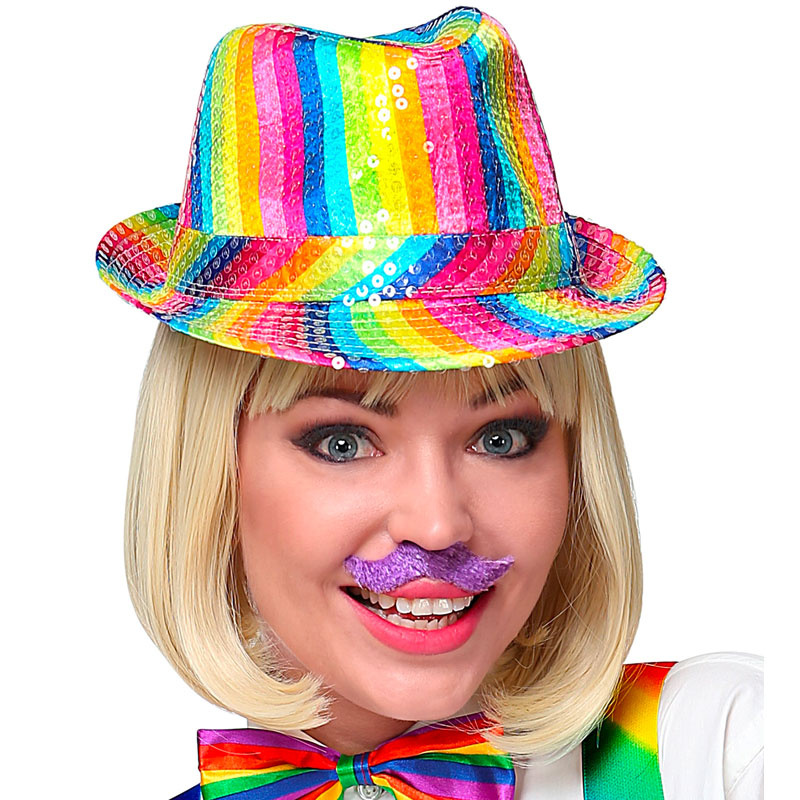 Mustascher 5-pack Rainbow