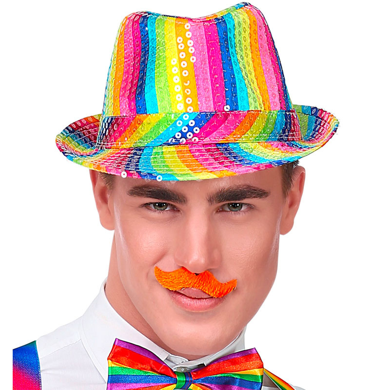 Mustascher 5-pack Rainbow