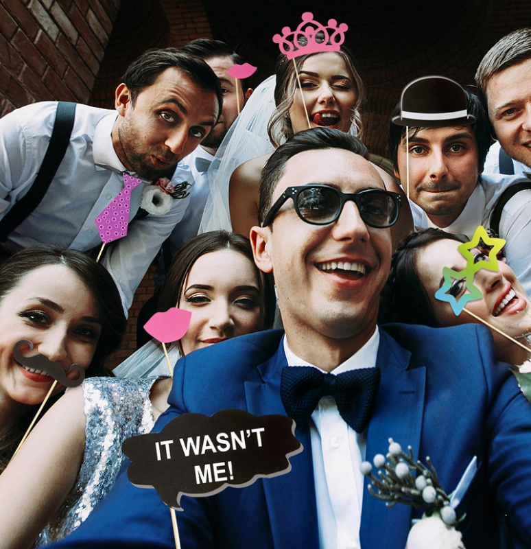 Fotoprops Party Bröllop