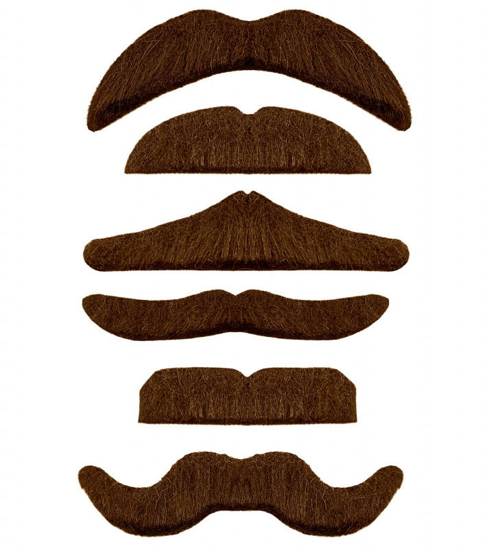 Mustasch Brun