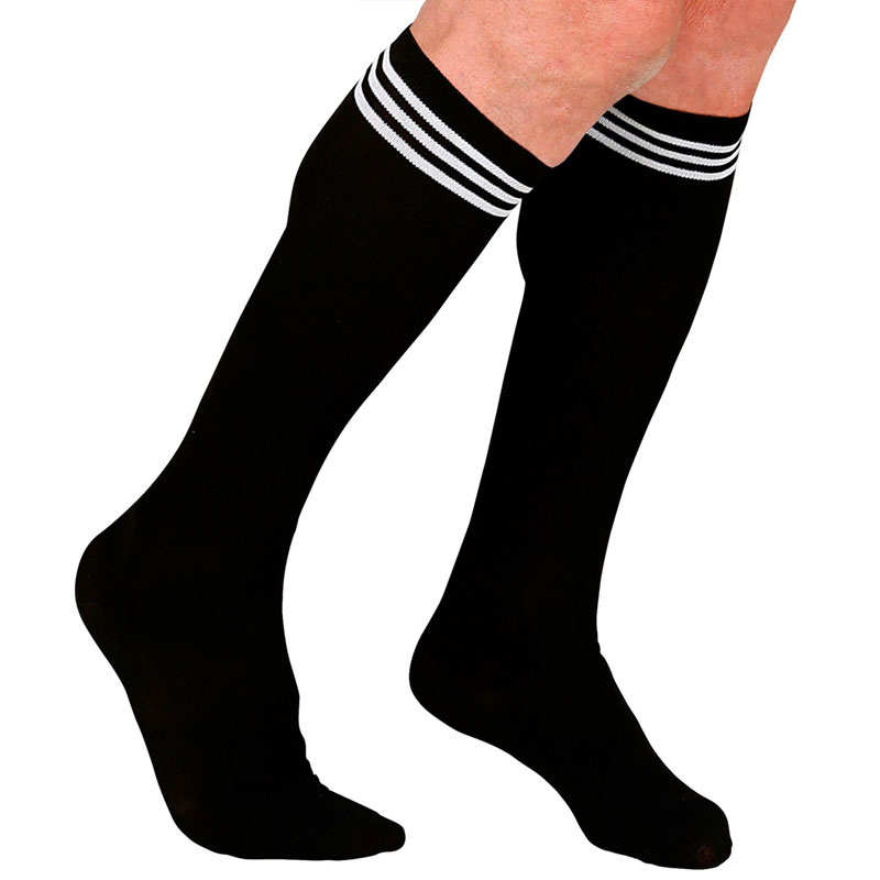 Knästrumpor Svart & Vit 