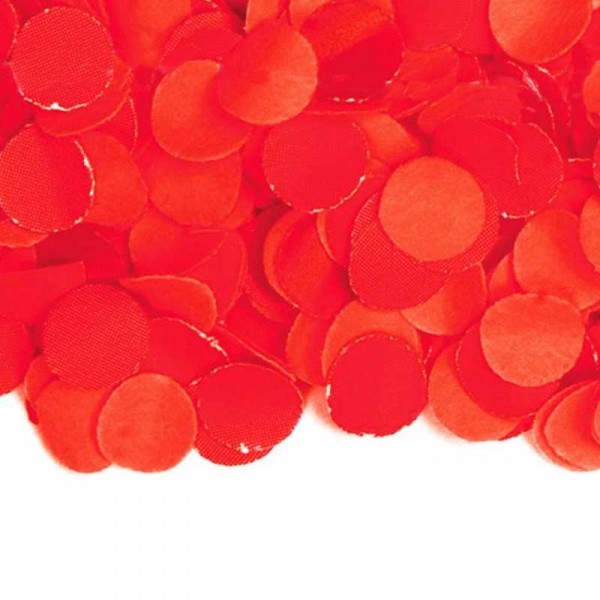 Papperskonfetti Röd
