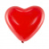 Ballonger hjärtan Röda 6-pack