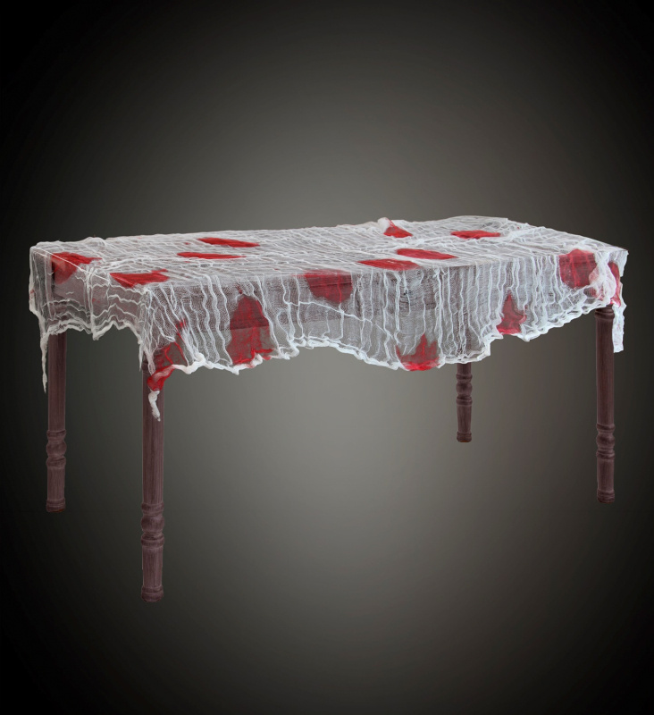 Bordsduk blodig i tyg 