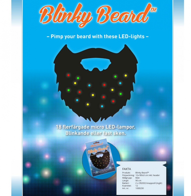 Skägglampor Blinky Beard