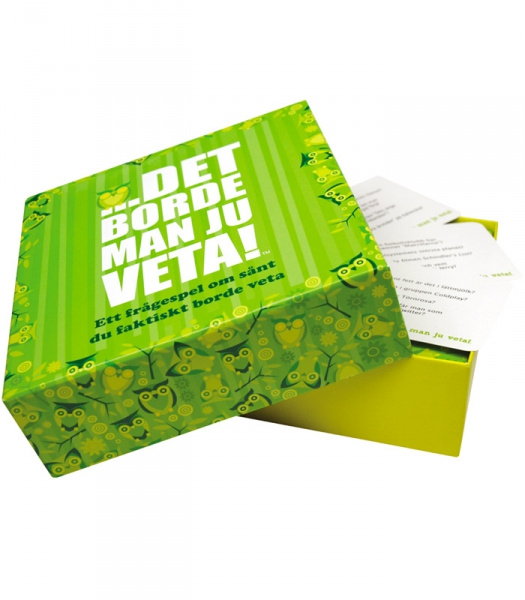 Det borde man ju veta Sällskapsspel