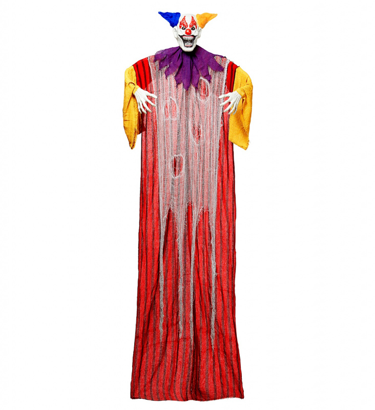 Hängande Clown med ljus 232cm