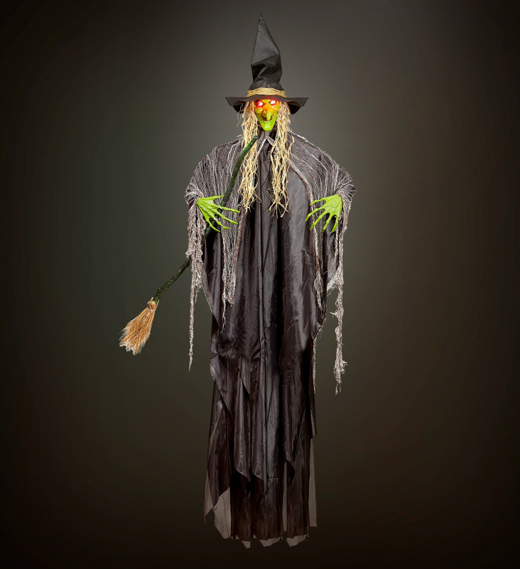 Hängande häxa 240cm hög