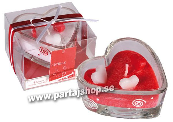 Hjärtljus i presentask