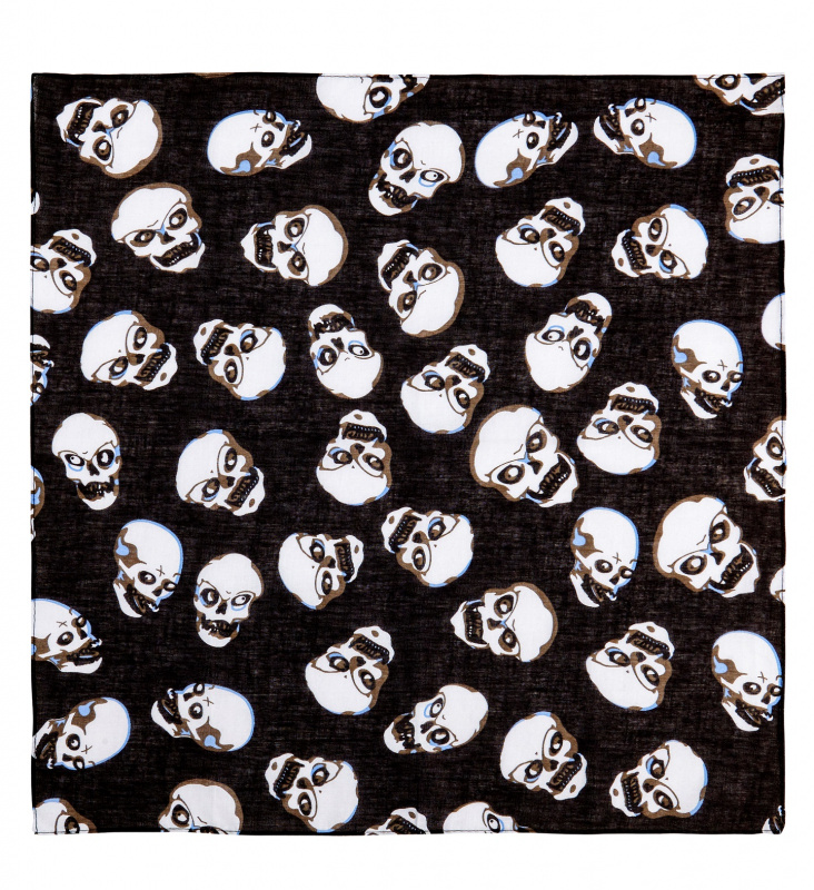 Piratscarf, Bandana med dödskallar