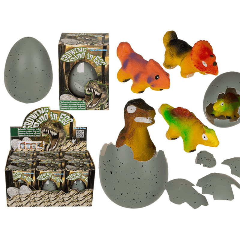 Växande dinosaurie i ägg 11 cm