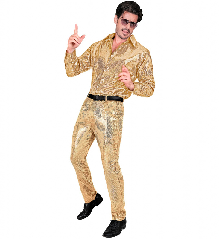 Guldbyxor med paljetter